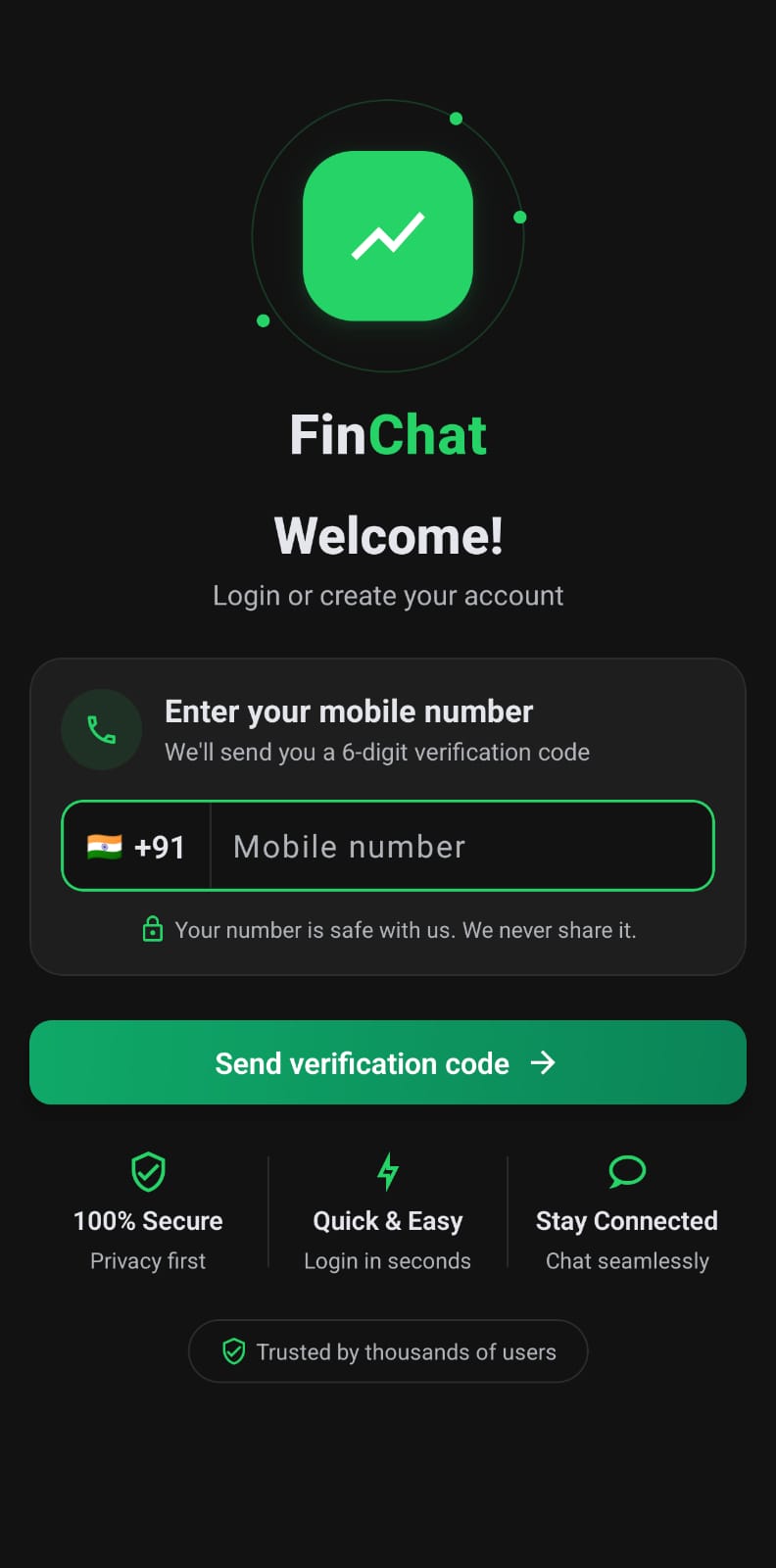 FinChat screenshot 1